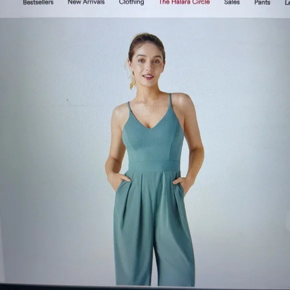 HALARA Teal Bodysuit - Picture 1 of 5